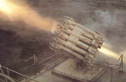 Wasserbombenwerfer aktiv