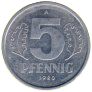 Vorderseite 5 Pfennig