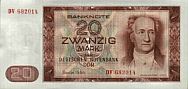 20 Mark (Johann Wolfgang von Goethe)